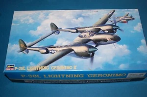 HASEGAWA 09102 - P-38L Lightning 'Geronimo II' scala 1/48 - Foto 1 di 1