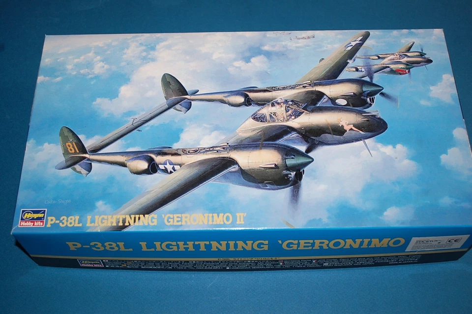 HASEGAWA 09102 - P-38L Lightning 'Geronimo II' scala 1/48 - Immagine 1 di 1