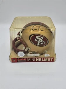 Riddell NFL Kevon Barlow San Francisco 49ers Autogramm Mini-Helm - Bild 1 von 10