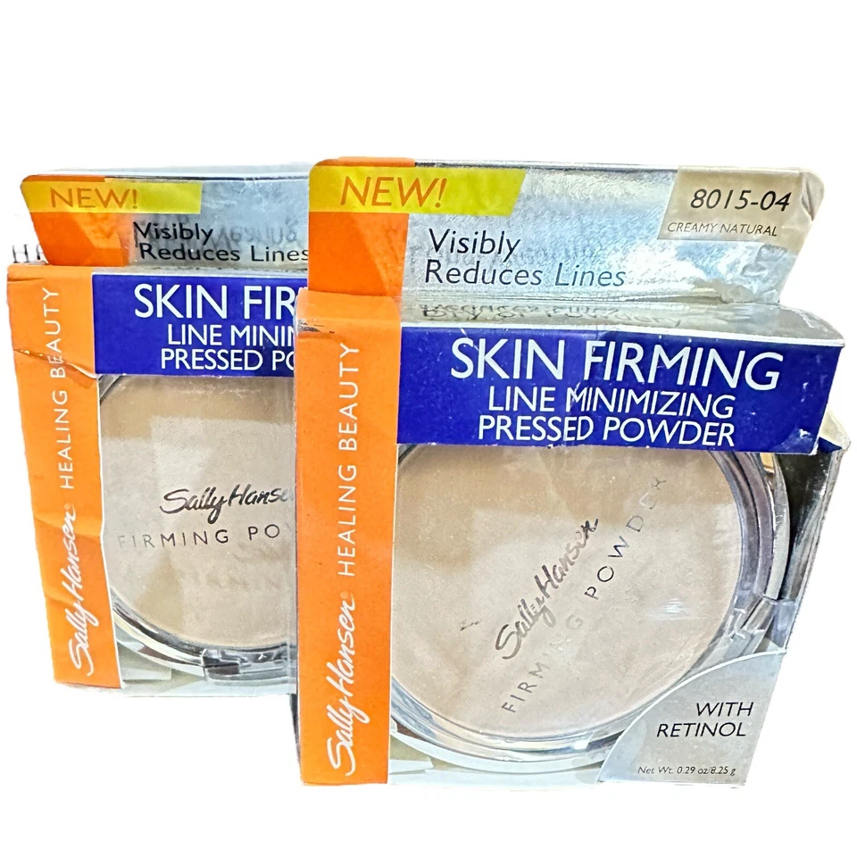 2X Sally Hansen Skin Firming Line Minimizing Pressed Powder 04 Creamy Natural - Image 1 of 1