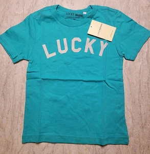 Toddler Short Sleeve Lucky T-Shirt Tee - Picture 1 of 3