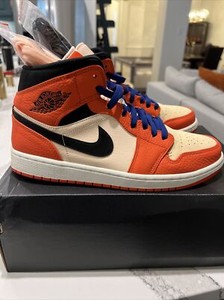 Jordan 1 Retro Mid SE Team Orange 2018 for Sale | Authenticity ...