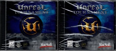 Lot of 2 Unreal Tournament Apple Macintosh New Buy MOre Save More OS9.0 & Below - Image 1 of 2
