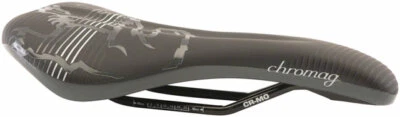 Sillín Chromag Juniper - Chromoly, negro/gris, para mujer Foto 1 de 2