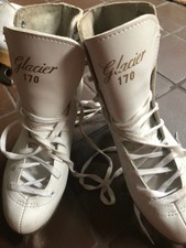 Size 7 "Glacier" Leather Boot Womens Figure Skates Ice Skates Unworn Condition!