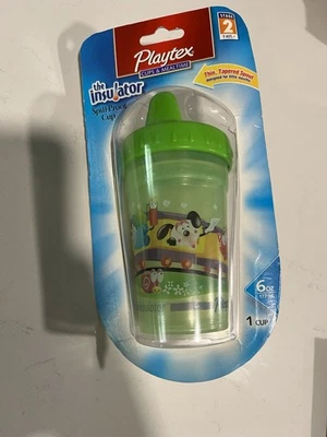 Taza para sorber Playtex The Insulator vintage a prueba de derrames 6 oz rara nueva sellada Foto 1 de 4