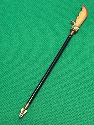 GI Joe ARAH 2005 Ninja Battles Juego GUANDAO HACHA SPEAR STAFF pieza de arma Foto 1 de 2