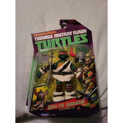 Figura de acción Teenage Mutant Ninja Turtles Raph The Barbarian Playmates 2015 nueva Foto 1 de 4