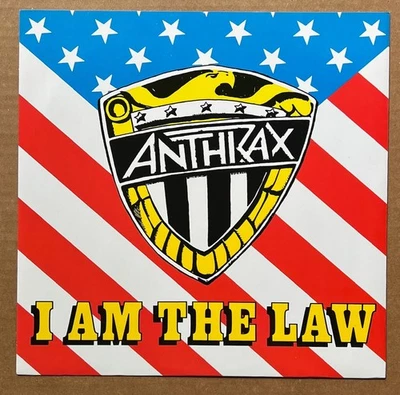 Anthrax - I Am the Law RARE import 12" vinyl maxi-single '87 Foto 1 de 2