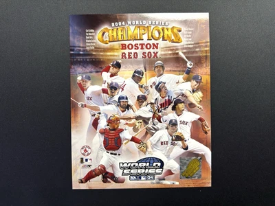 Archivo fotográfico Bill Mueller Medias Rojas con licencia 8x10 autógrafo firmado Serie Mundial 2004 Foto 1 de 4