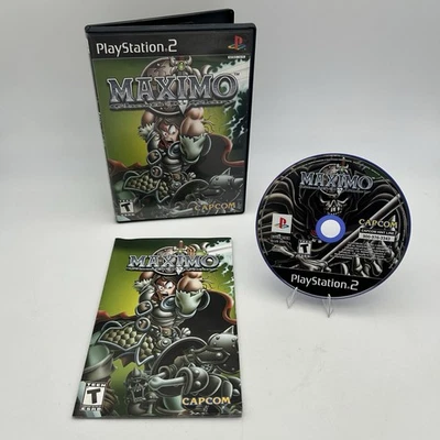 Maximo Ghosts to Glory (PlayStation 2 PS2) Tested Works CIB Complete w/ Manual - Image 1 of 4