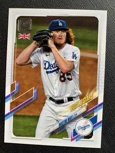 2021 Topps UK Edition Dustin May Los Angeles Dodgers, Rookie Card, #134 - Bild 1 von 2