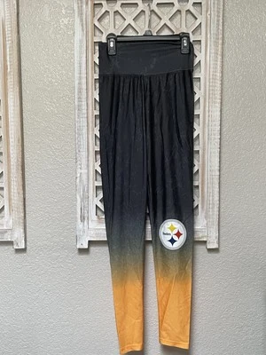 NFL Pittsburgh Steelers Women’s leggings Small Full Length Team Apparel Football - Изображение 1 из 4