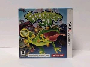 BIG BOX Frogger 3D BUNDLE (Nintendo 3DS, 2011) With Case * Authentic * Rare * - Picture 1 of 13