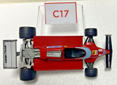 FERRARI 126 C TURBO 1981 #28 SCALA 1:24 MADE IN ITALY C17 - Immagine 1 di 4