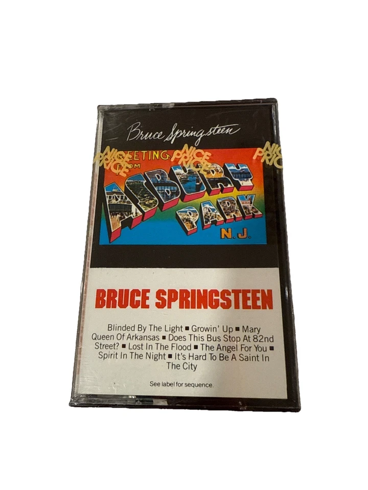 Greetings from Asbury Park, N.J. by Bruce Springsteen (Cassette, Jan-1984,... - Image 1 of 4