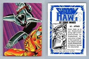 Attack #65 Shadowhawk 1992 Comic Images Trading Card - Picture 1 of 1