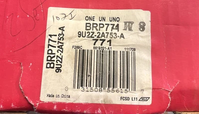 BRP-771 Motorcraft Parking Brake Shoes 2-Wheel Set Rear for E250 Van E350 E-250 - Image 1 of 2
