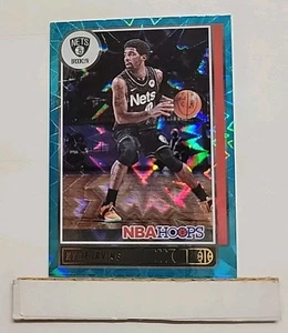2021-22 NBA Hoops Kyrie Irving #77 Teal Explosion Brooklyn Nets N1 - Picture 1 of 1