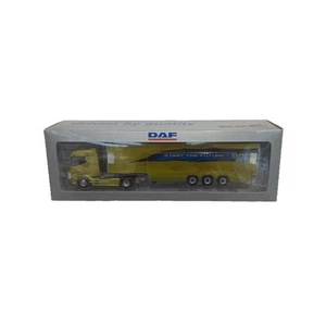 1:50 scale DAF XG 4X2 + box trailer3 axle lorry truck dealer edition WSI model - Picture 1 of 3
