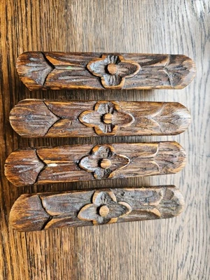 drawer handles oak  reclaimed - Image 1 of 4