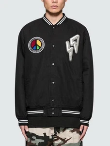 10 Deep Better Black Cotton  Jacket Size L - Picture 1 of 10