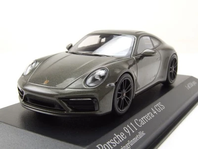 Porsche 911 992 Carrera 4 GTS 2019 Verde Metallizzato Modellino 1:43 Minichamps - Immagine 1 di 4