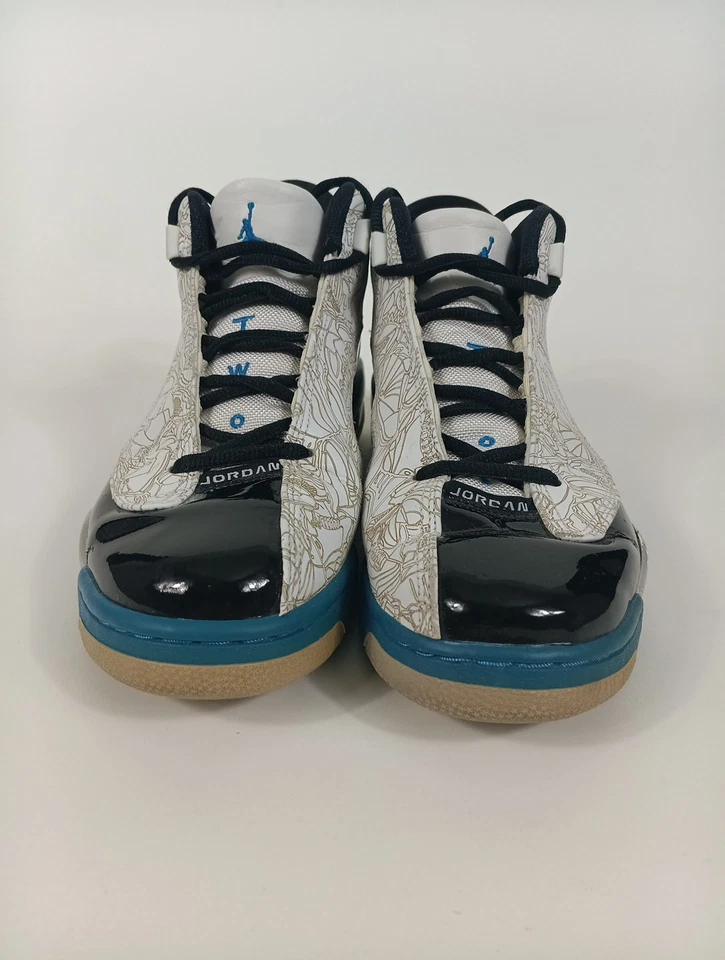 Nike Jordan Dub Zero Foto Azul Blanco 2005 Tenis 311046-102 Hombre Zapato Talla 8 Foto 1 de 4