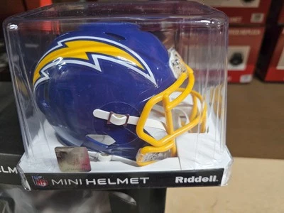 CARGADORES SAN DIEGO VERDADERO AZUL YELLOSPEED RETRO CASCO RIDDELL NUEVO EN CAJA Foto 1 de 4