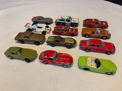 Playart Vintage Diecast Cars Lot of 12 Toyota Lamborghini Jaguar 1970s - Image 1 of 4