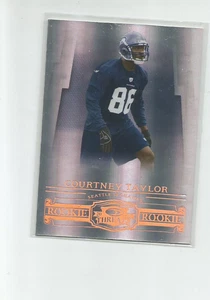 Donruss Threads 2007 holofoil de bronce #160 Courtney Taylor 165/250 - Imagen 1 de 2