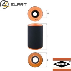 AIR FILTER LX 3353 FOR FIAT DUCATO/Platform/Chassis/Bus/Van PEUGEOT BOXER 2.2L - Picture 1 of 9
