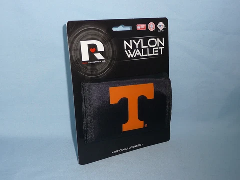 TENNESSEE Vols VOLUNTEERS  Nylon TriFold WALLET     by Rico   NIP Cover