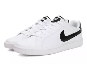 Nike Court Majestic Scarpe da Ginnastica Uomo in Pelle Bianco/Nero UK 6 EU 40 574236-100 - Foto 1 di 7