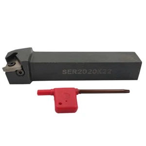 Right Hand SER2020K22(20*125) Threading Turning Tool Holder For 22ER N60 insert - Picture 1 of 8