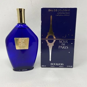 Bourjois Soir De Paris Eau De Cologne Vaporisateur 230 ml 7.7 Fl Oz France NEW - Picture 1 of 5