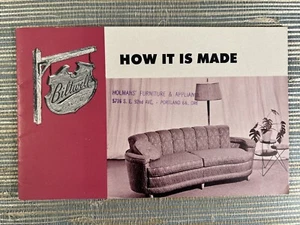 Biltwell Mobili Imbottiti 1952 Come Si Fa Libro Brochure Portland Oregon - Foto 1 di 9
