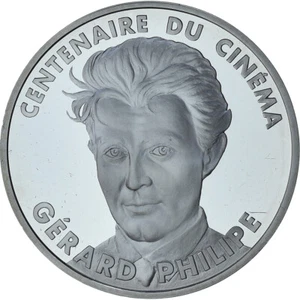 [#1179153] France, Gérard Philipe, 100 Francs, 1995, Paris, Proof / BE, MS, Sil, - Picture 1 of 2