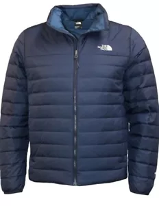 THE NORTH FACE Men's Navy Minoqua Insulated Down Full Zip Puffer Jacket Sz Large - Picture 1 of 2