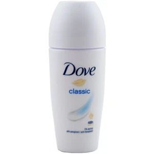 Dove Deo Roll On CLASSIC 1 x 50ml 0% Alkohol bis zu 48H Schutz anti-transpirant - Picture 1 of 2