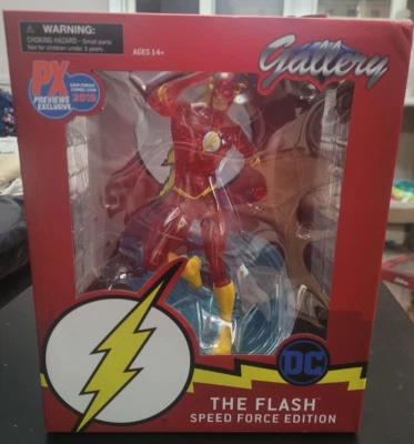 Diamond Select DC Gallery The Flash Speed Force PX Exclusiva Estatua PVC Foto 1 de 3