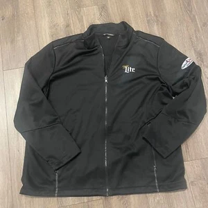 Port Authority Miller Lite Men's Black Jacket 3XL - Picture 1 of 4