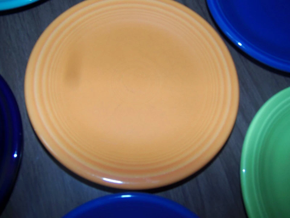 Plato de postre de pan naranja melocotón HLC 7 1/4" FIESTA WARE nunca usado Foto 1 de 1