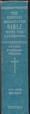The Oxford Annotated Bible With The Apocrypha: Revised Standard Version, with.