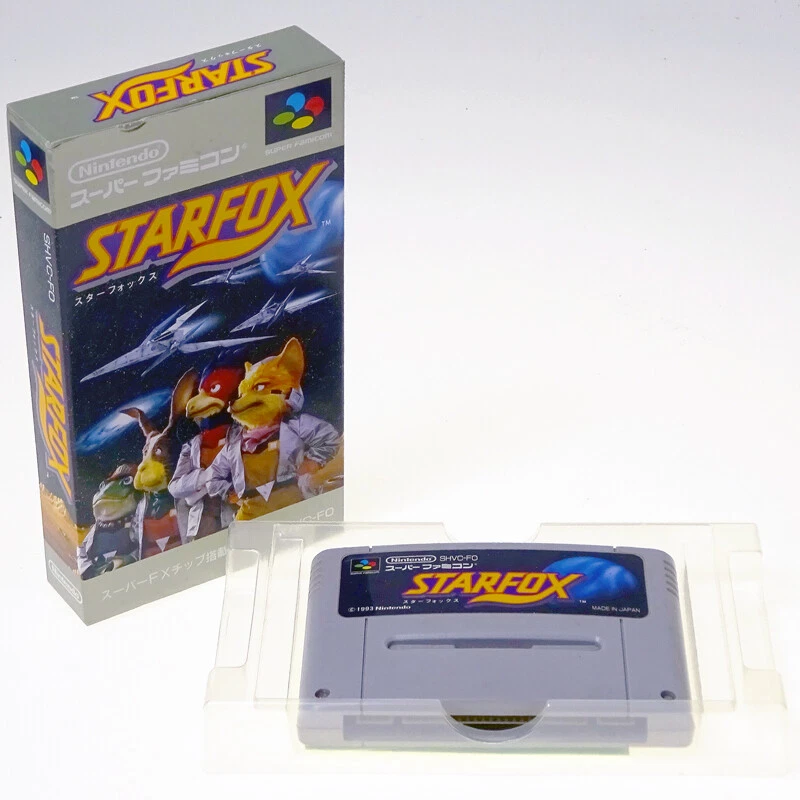 STARFOX Super Famicom SFC Japan Import SNES Complete FX-Chip NTSC Shooter Boxed - Image 1 of 1