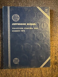 JEFFERSON NICKLES IN WHITMAN FOLDER 9839 COLECCIÓN #2 - 25 MONEDAS - Imagen 1 de 3