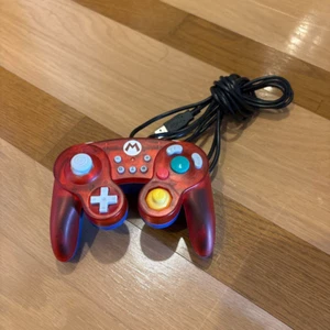 Official Nintendo GameCube Controller Mario Red Blue Club Limited Edition GC - Picture 1 of 2