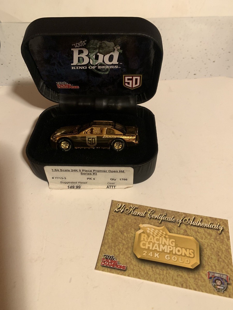 Racing Champions Diecast Racing Cars Gold 1998 Vehicle Year