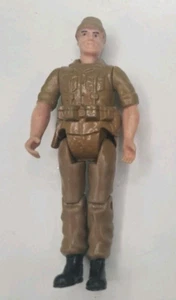 Vintage Bravo Mission Company Soldier #5 1980s Die-Cast Metal Action Figure - Picture 1 of 4