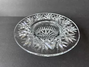 Waterford Crystal Bethany Round Wine Bottle Coaster , Pillar Candle Holder - Picture 1 of 11